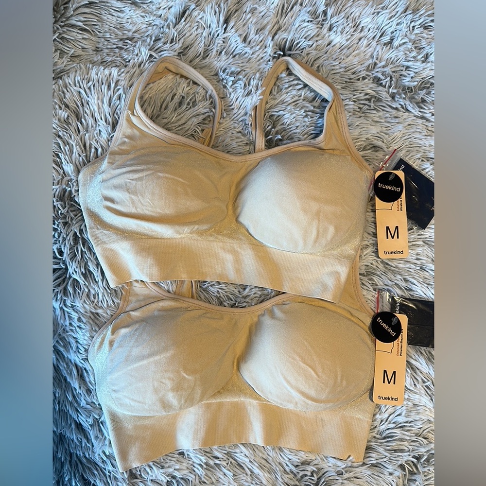 2 True kind womens wireless shaper bra medium